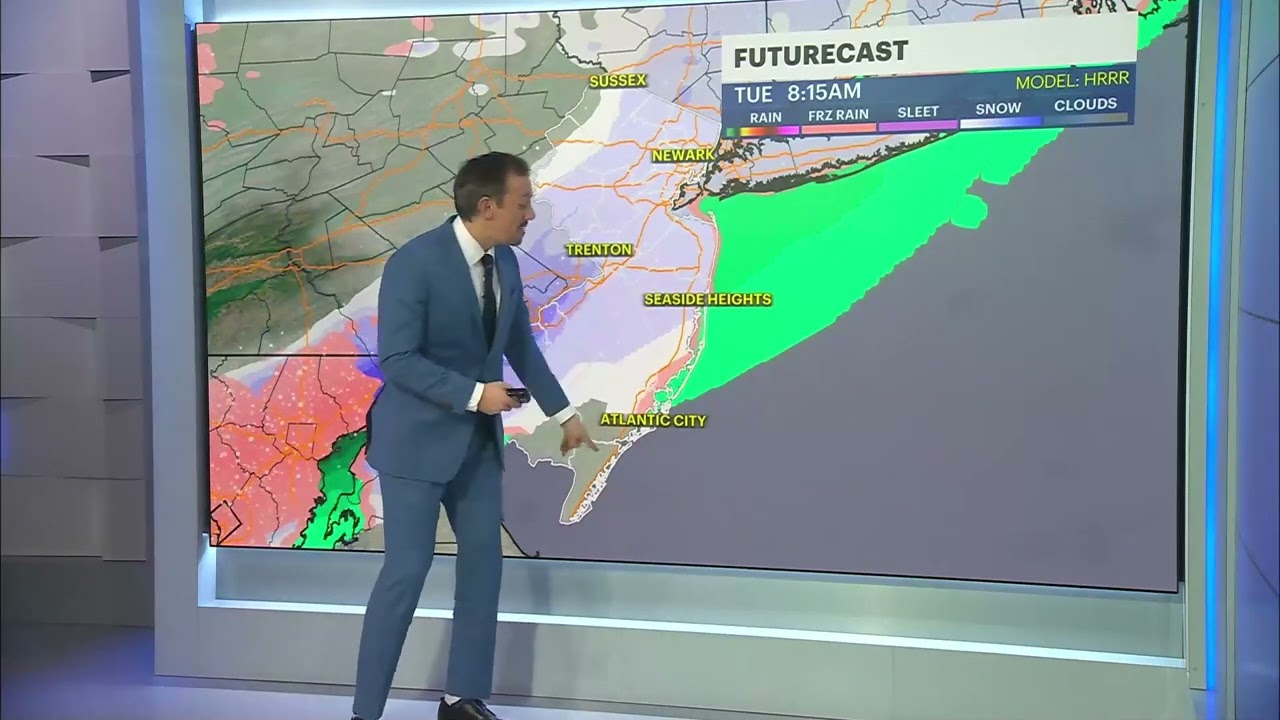 Coldest in 2 years! Sunday Night, 12/22/2024 NJ Weather Forecast (News 12 NJ)