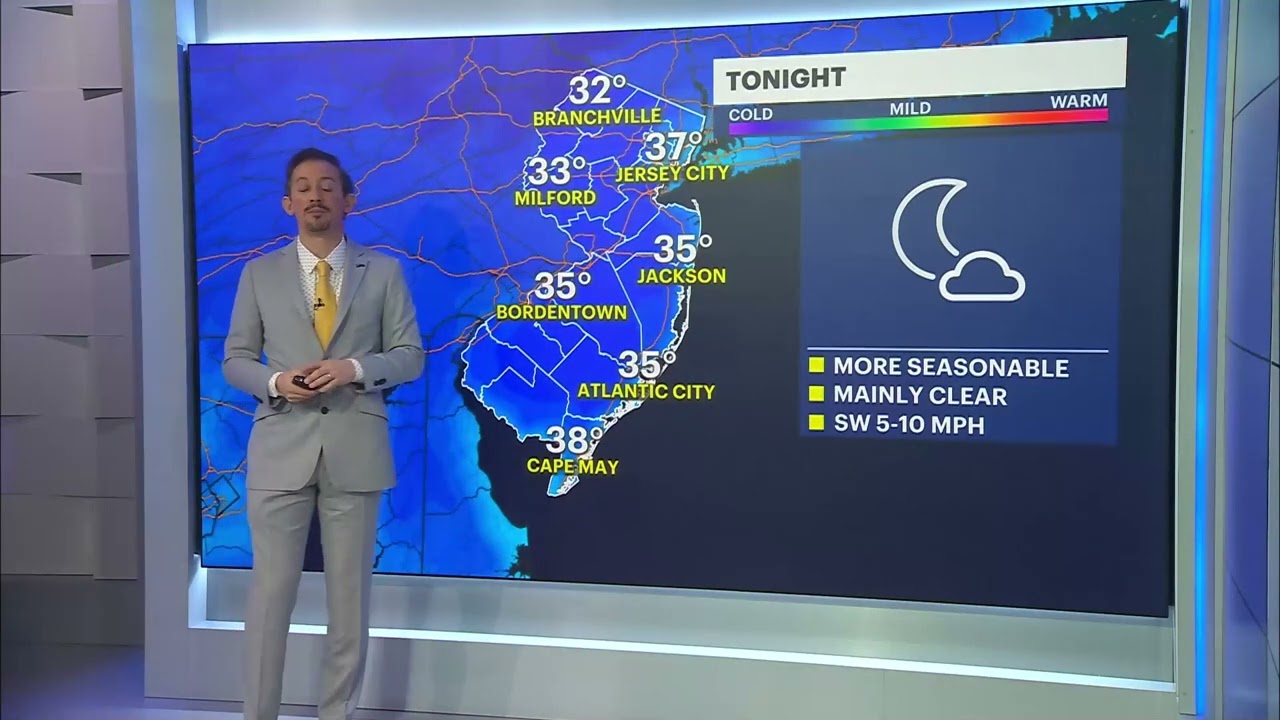 Dry and mild for NJ now, rain returns for NYE, though