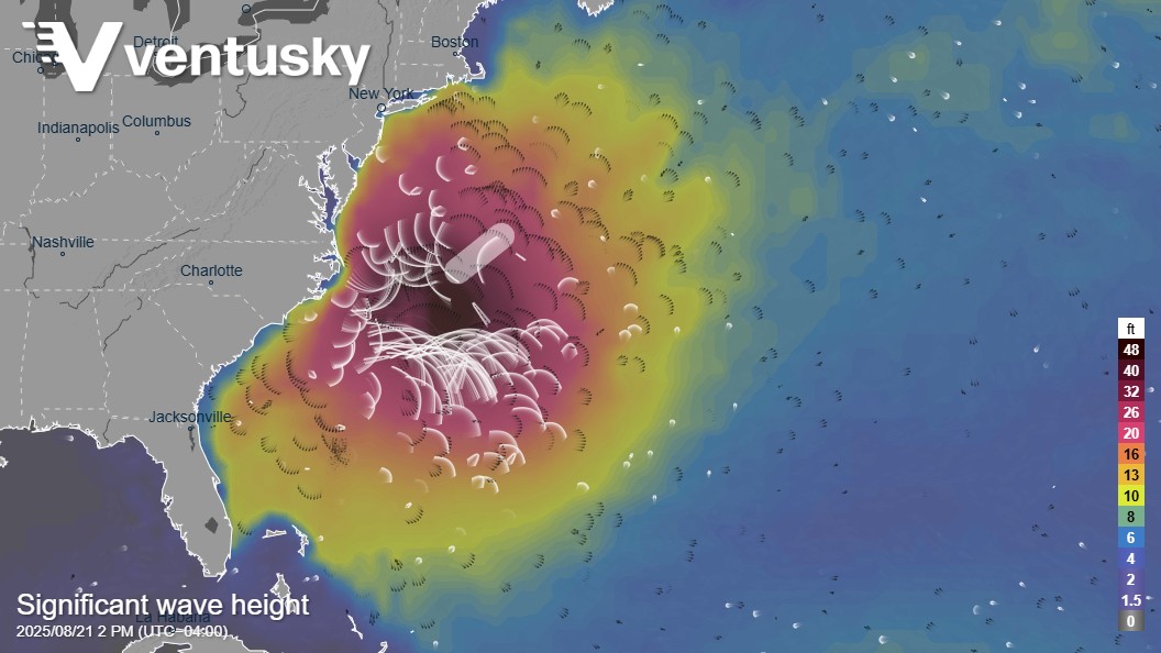 Hurricane Erin brings most dangerous summertime water in years to Jersey Shore