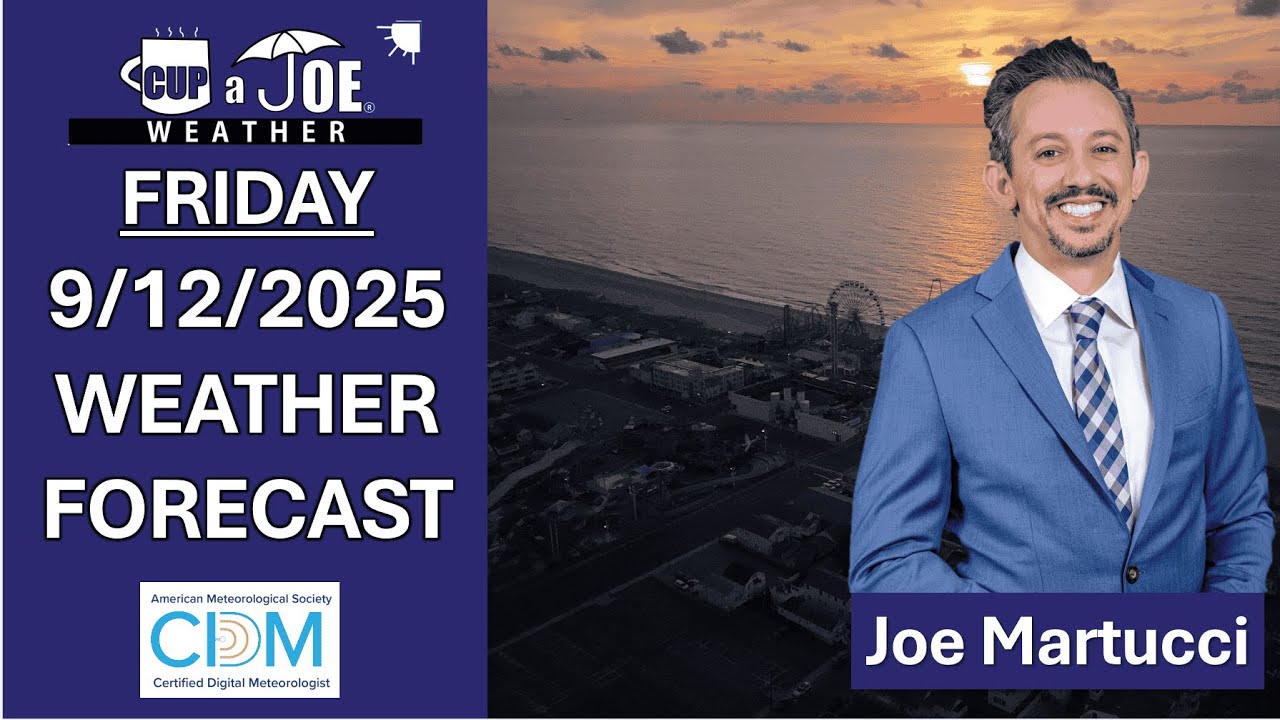 A Locals’ Summer spectacular! | Friday, 9/12/2025 NJ Weather Forecast