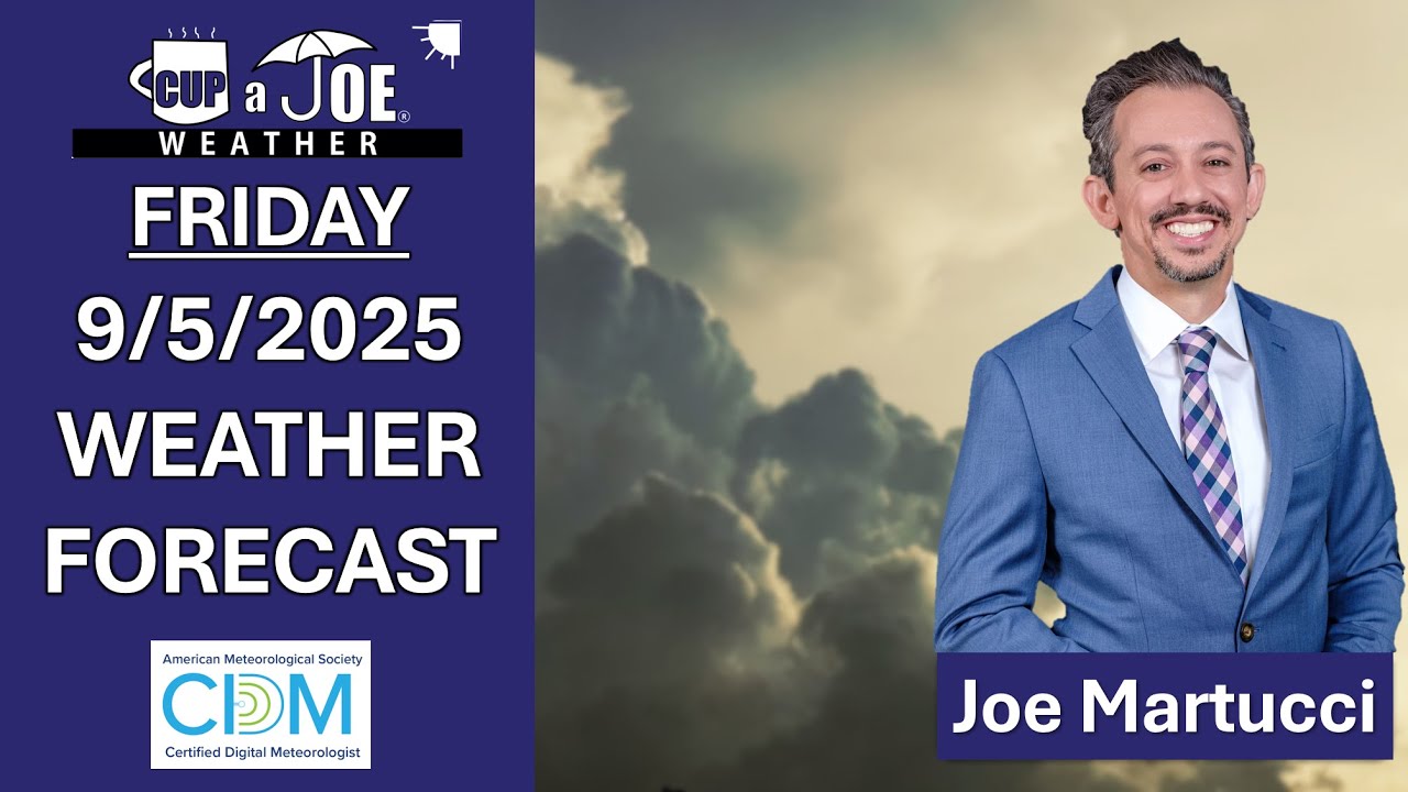 SUMMERY now, STORMY for the weekend? | 9/6/2025 NJ Weather Forecast