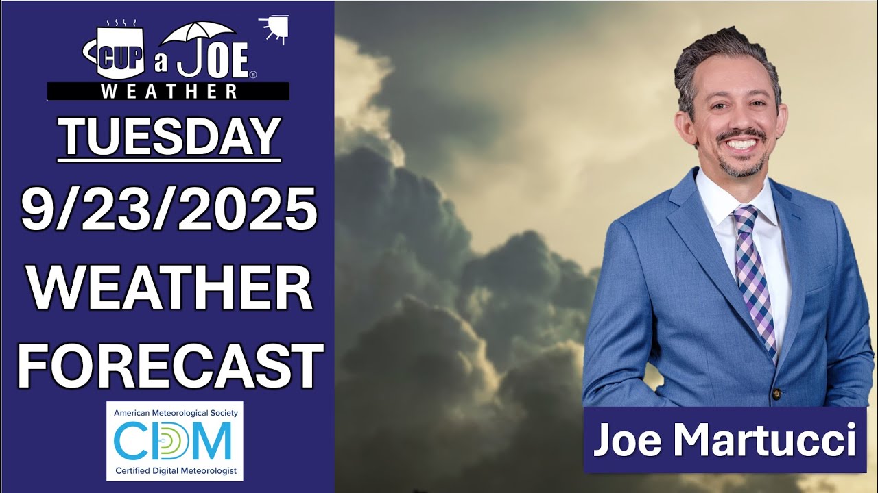 Thunderstorms, tropical weather RETURN this week | 9/23/2025 NJ Weather Forecast