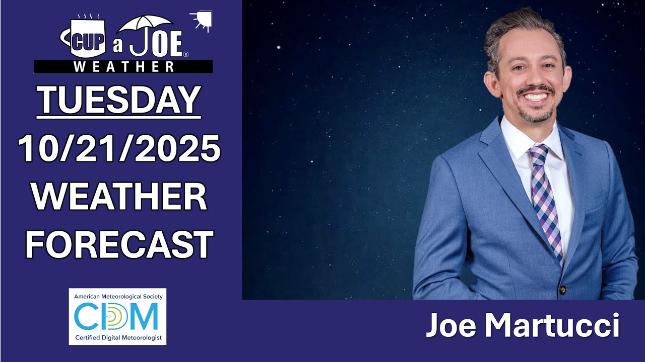 Orionid Meteor shower last night, rain tonight! | 10/21/2025 NJ Weather Forecast