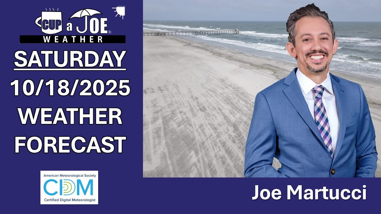This chill gets WIPED AWAY | Saturday, 10/18/2025 NJ Weather Forecast