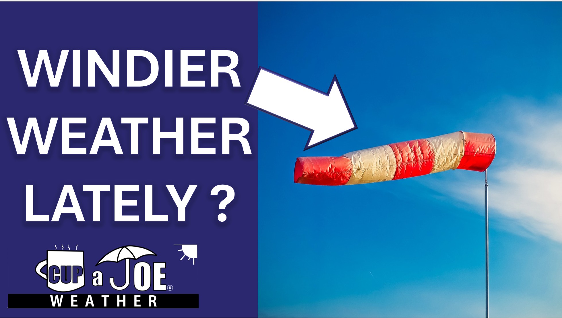 Feels like it’s windier in New Jersey lately? Well…