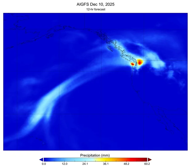 America just developed 3 AI forecast weather models, including 1 bold new one