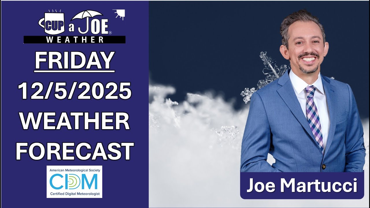 First SNOW of winter underway, for some | Friday, 12/5/2025 Weather Forecast