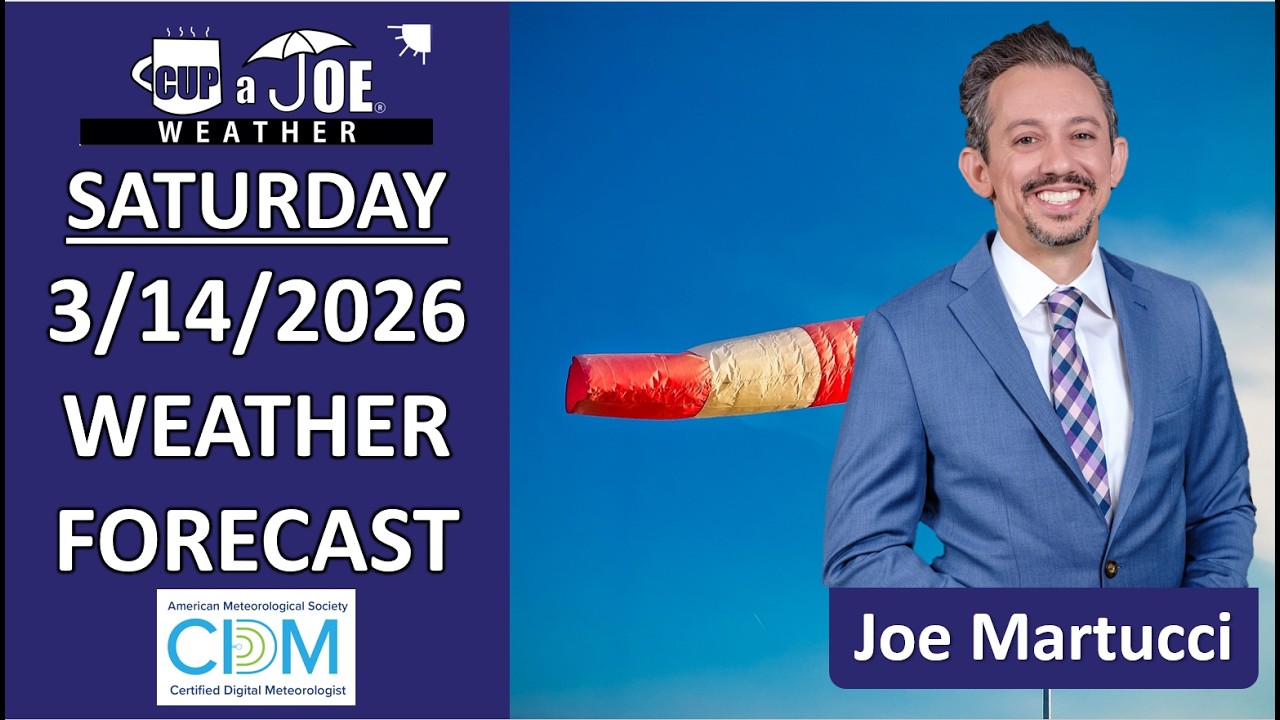 🍀The Jersey Shore’s Weekend Forecast: March 14-15