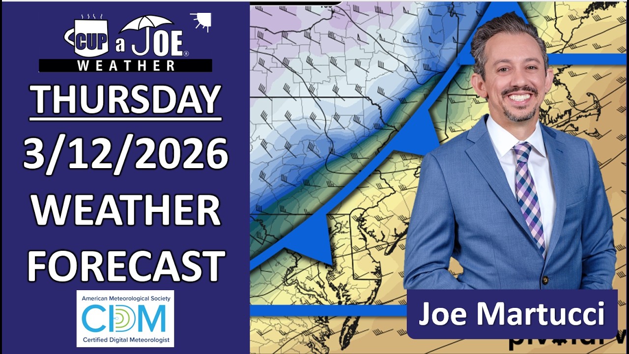 Thursday’s weather: 60s this morning, snow this evening?! 😵
