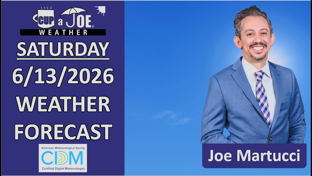 🏖️Jersey Shore Weekend Weather Forecast for June 13-14, 2026
